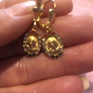 new earrings gold laminado 14 k